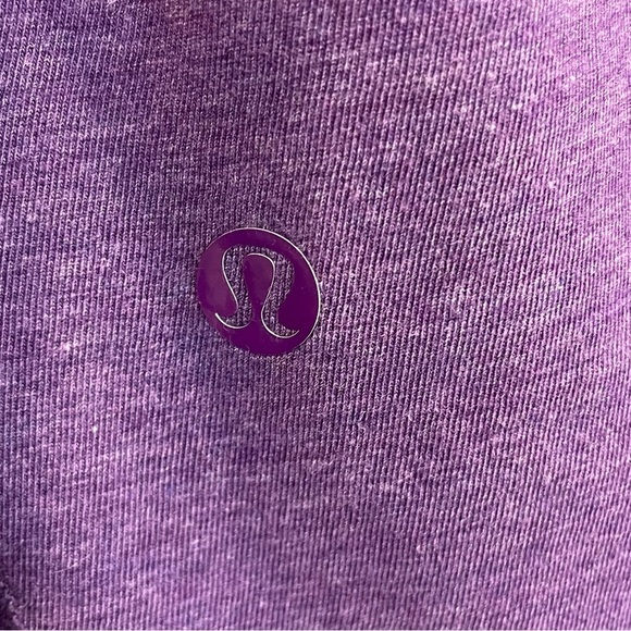 Lululemon Yogini 5 Year Long Sleeve Tee in Heathered Bold Violet - Picture 9 of 9